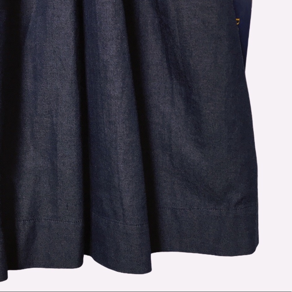 SOLD 🎄NWT POLO RALPH LAUREN Navy Blue Embroidered Dress - Picture 5 of 9